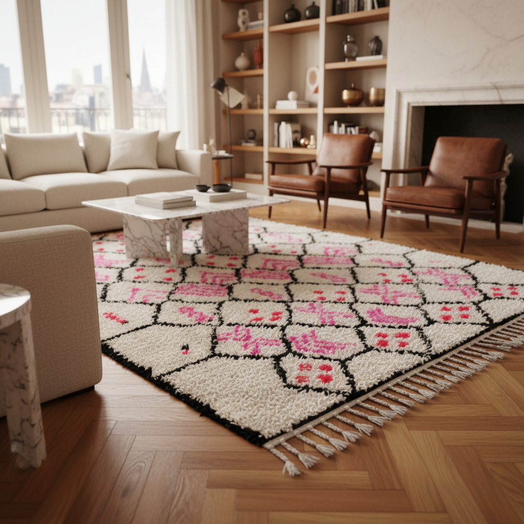 Hafida - Shag Azilal Rug