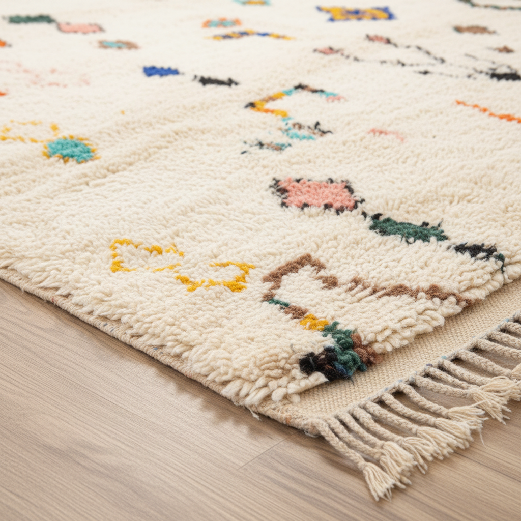 Ayoub - Authentic Shag Moroccan Rug