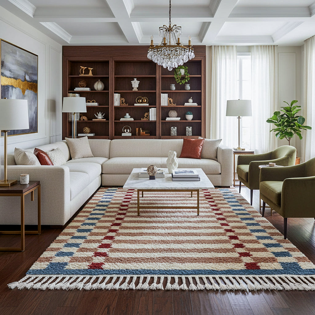 Nowara - Checkered Rug