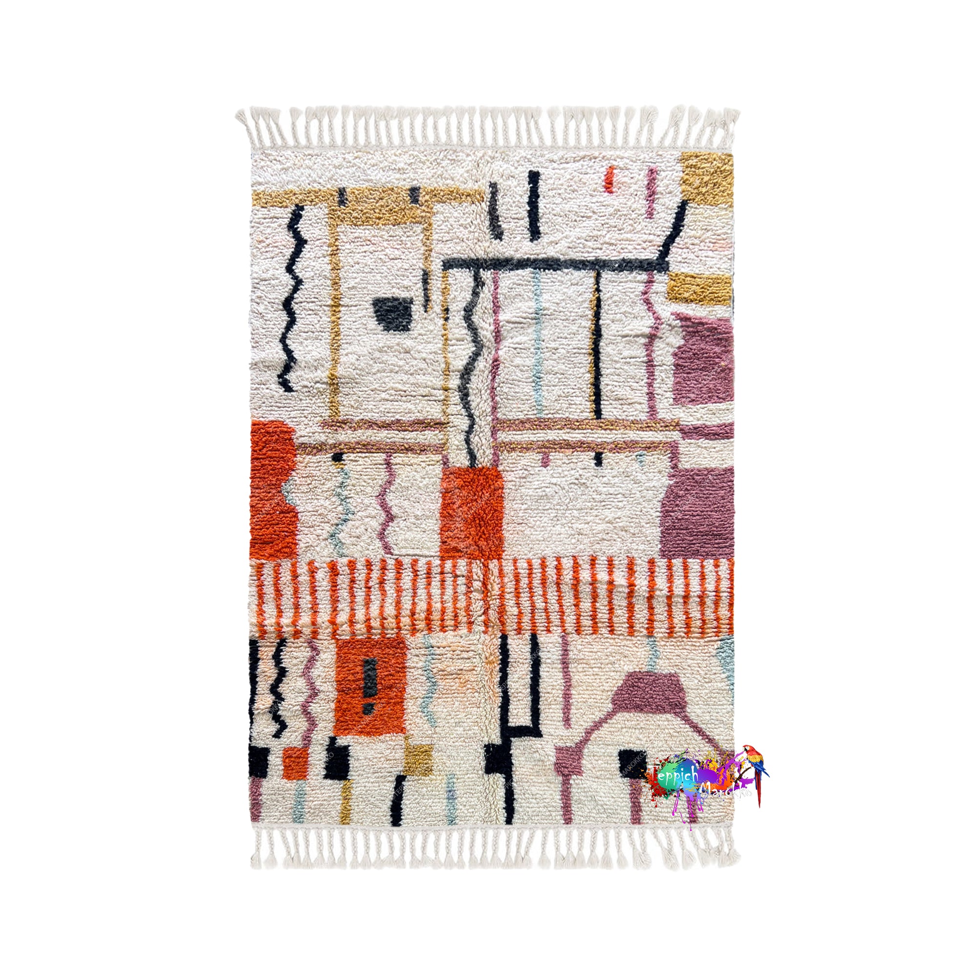 Multicolor Moroccan Carpet