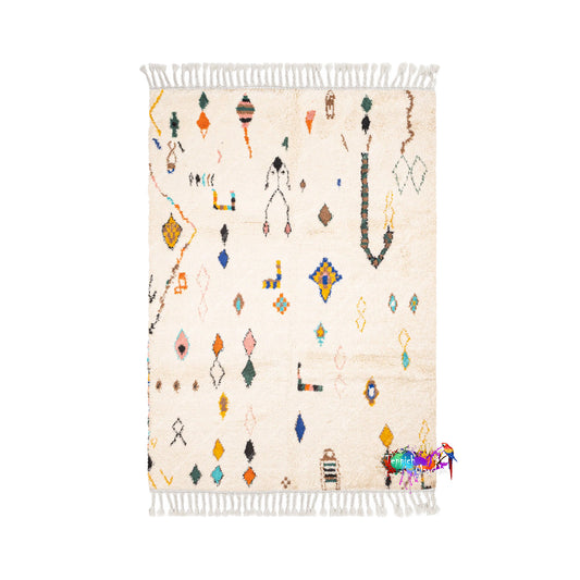 Ayoub - Authentic Shag Moroccan Rug
