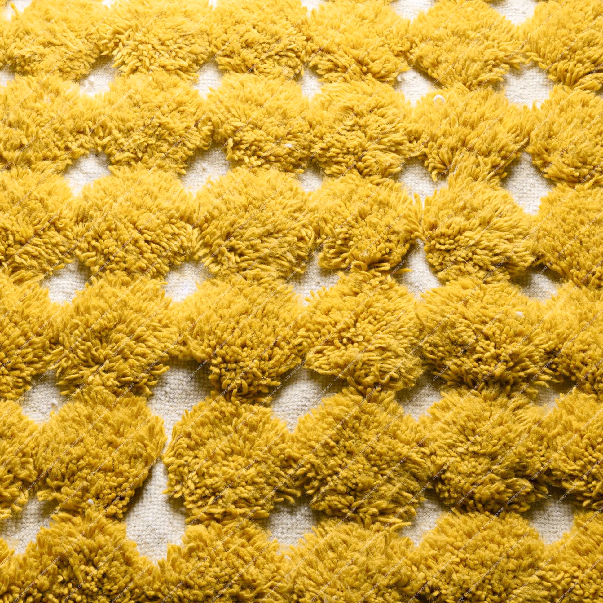 Nowara Sunlight - Shag Moroccan rug